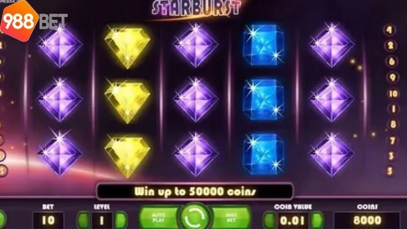 Nổ Hũ Starburst - Quay lấp lánh, thắng cực lớn 4 no-hu-starburst:-cach-choi
